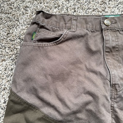 Cabelas Pants Men’s 36x32 (35x31) Brown Briar Brush Guard Upland Bird Hunting
