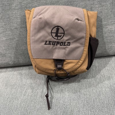 Leupold GO AFIELD Binocular Case Small, Shadow Tan / Grey, 172614 - Used
