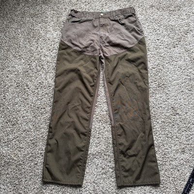 Cabelas Pants Men’s 36x32 (35x31) Brown Briar Brush Guard Upland Bird Hunting