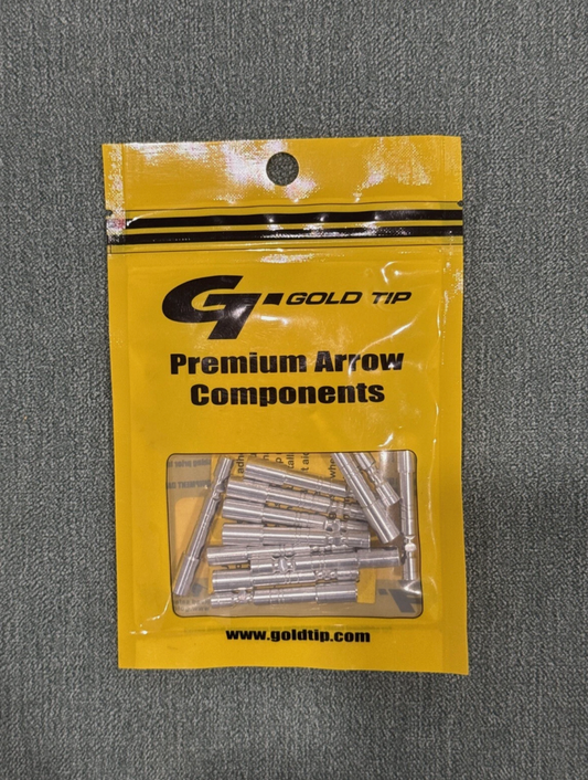 Gold Tip Airstrike Inserts Stainless 340 12 pack - New - One Dozen