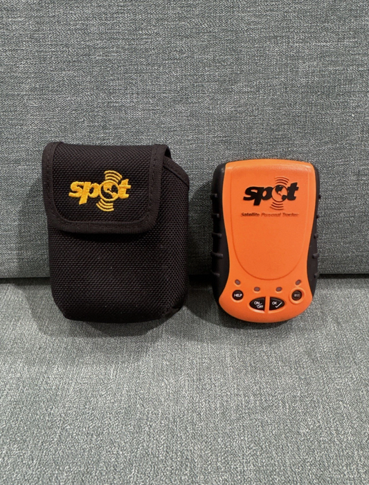 Spot Satellite Personal Tracker And GPS Emergency Beacon With Belt Looped Case